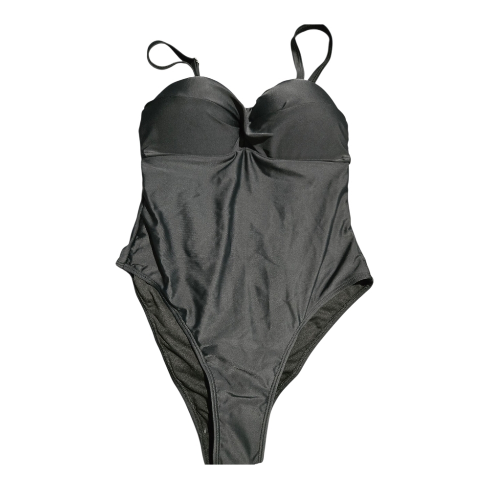 Tahari Black Classic One Piece Swimwear, MEDIUM